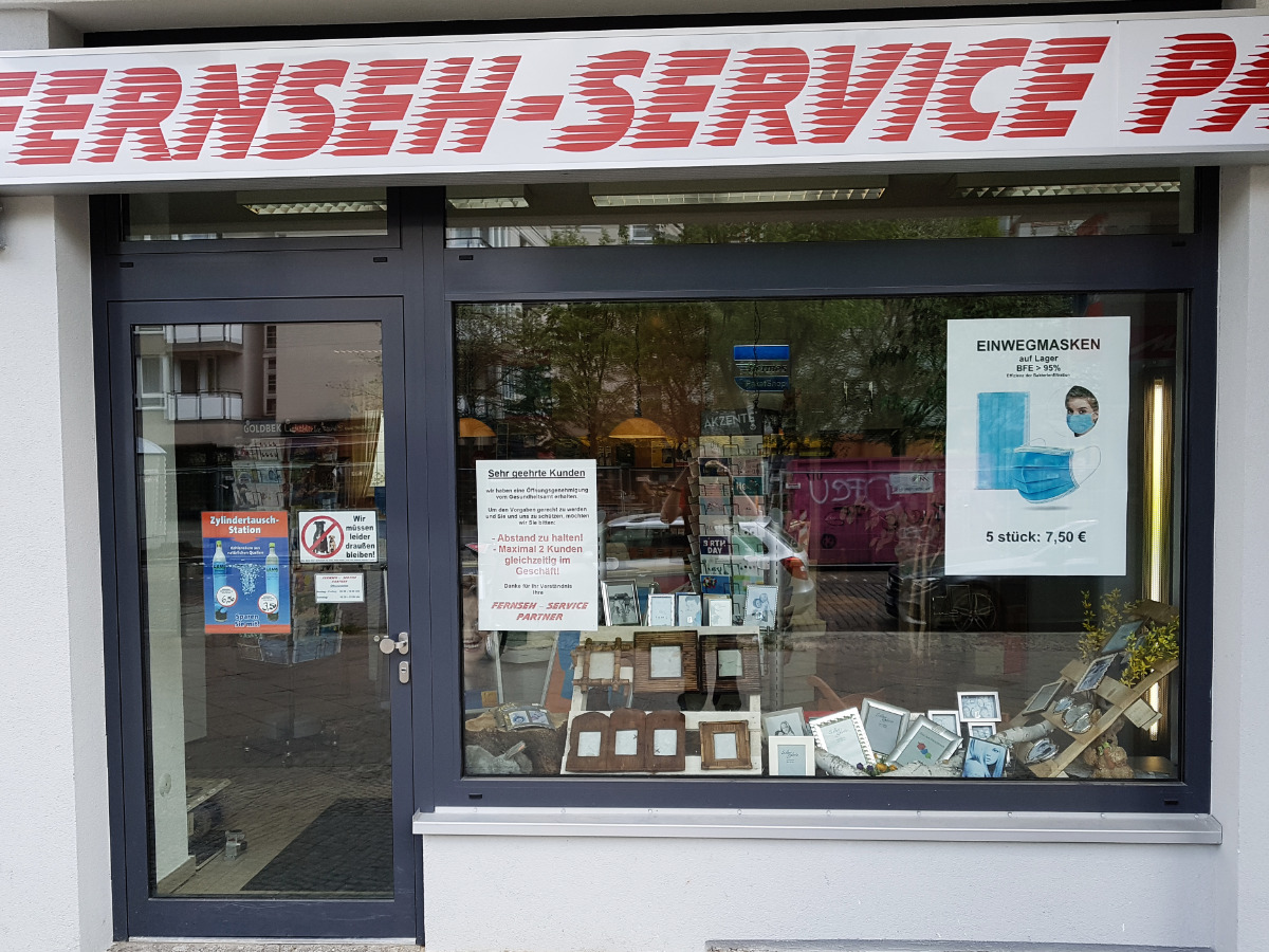 Wir haben nun auch Einwegmasken (Solange der Vorrat reicht)